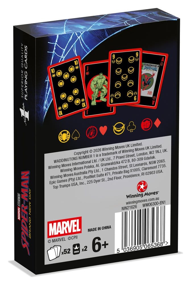 Spider-Man No.1 Spielkarten *Deutsche Version* Image 7