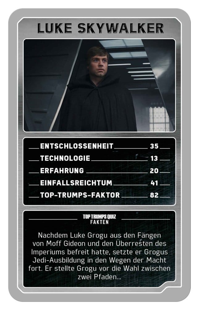 The Mandalorian and Grogu Kartenspiel Top Trumps Collectables *Deutsche Version* Image 4