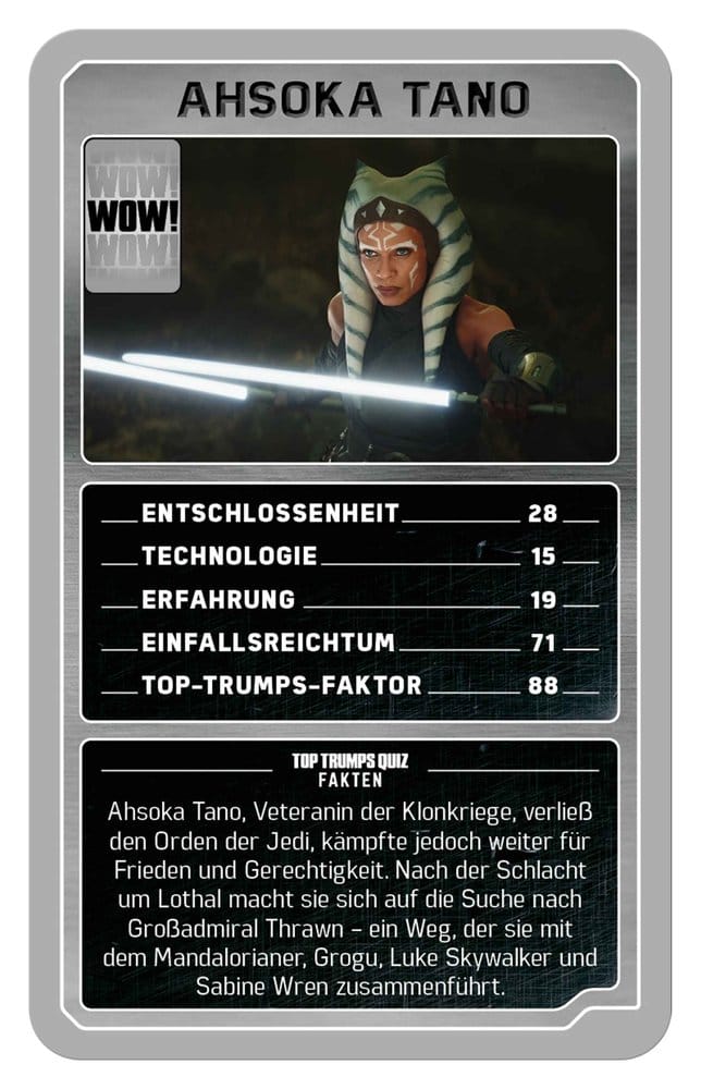 The Mandalorian and Grogu Kartenspiel Top Trumps Collectables *Deutsche Version* Image 5