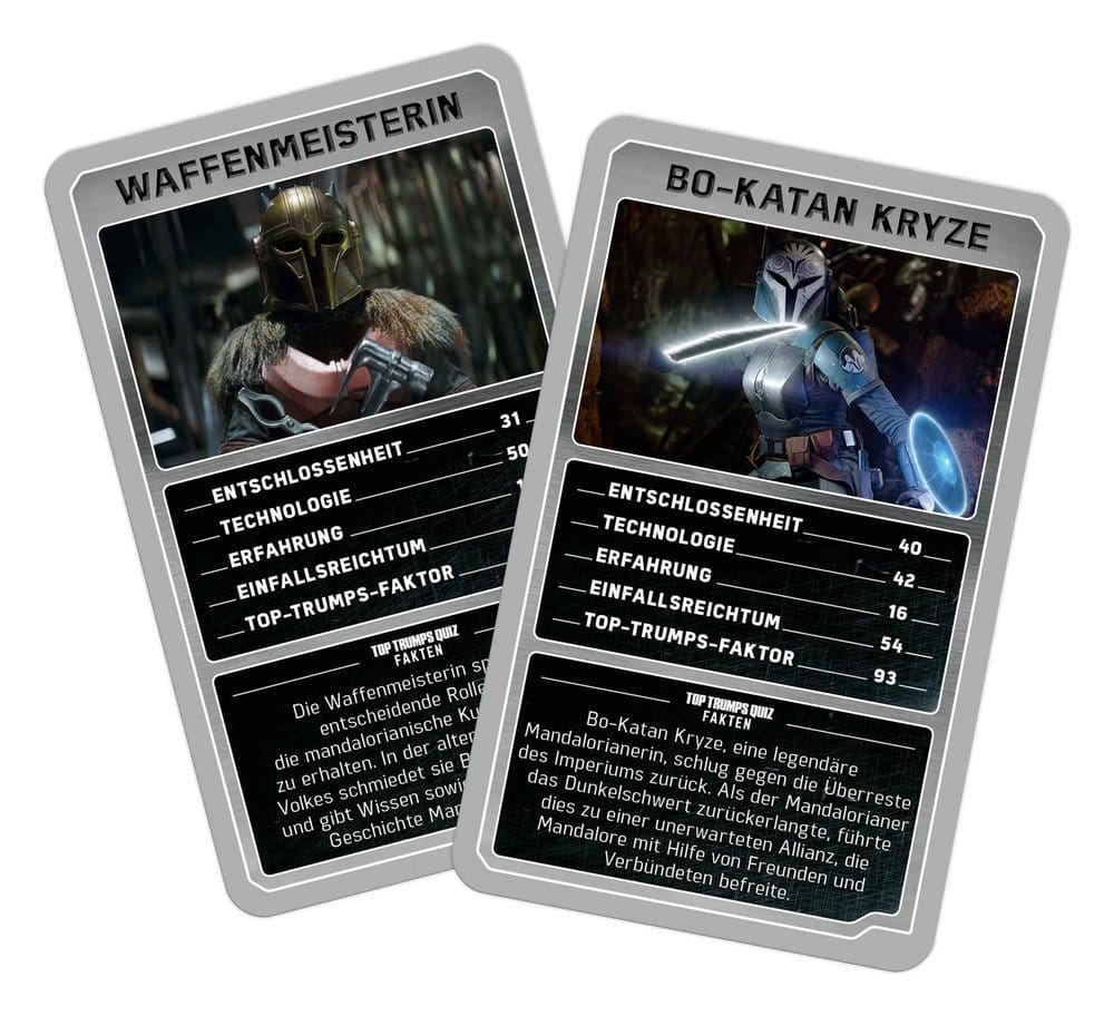The Mandalorian and Grogu Kartenspiel Top Trumps Collectables *Deutsche Version* Image 7