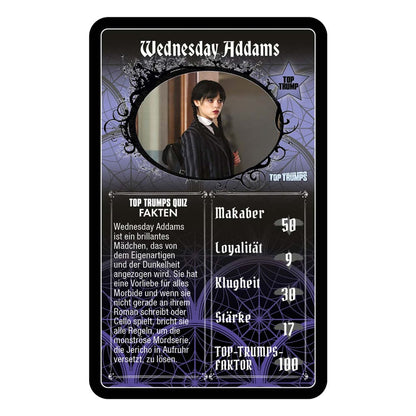 Wednesday Kartenspiel Top Trumps *Deutsche Version* Image 2