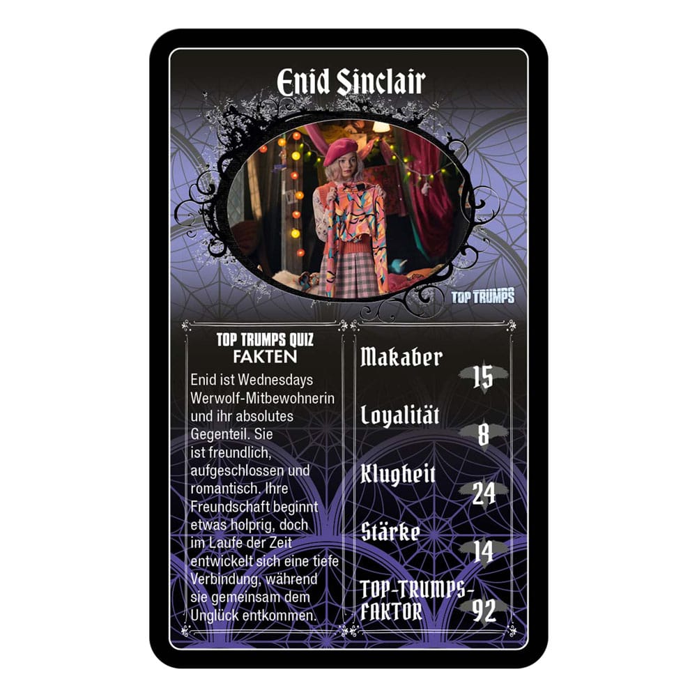 Wednesday Kartenspiel Top Trumps *Deutsche Version* Image 3