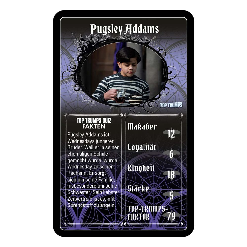 Wednesday Kartenspiel Top Trumps *Deutsche Version* Image 4