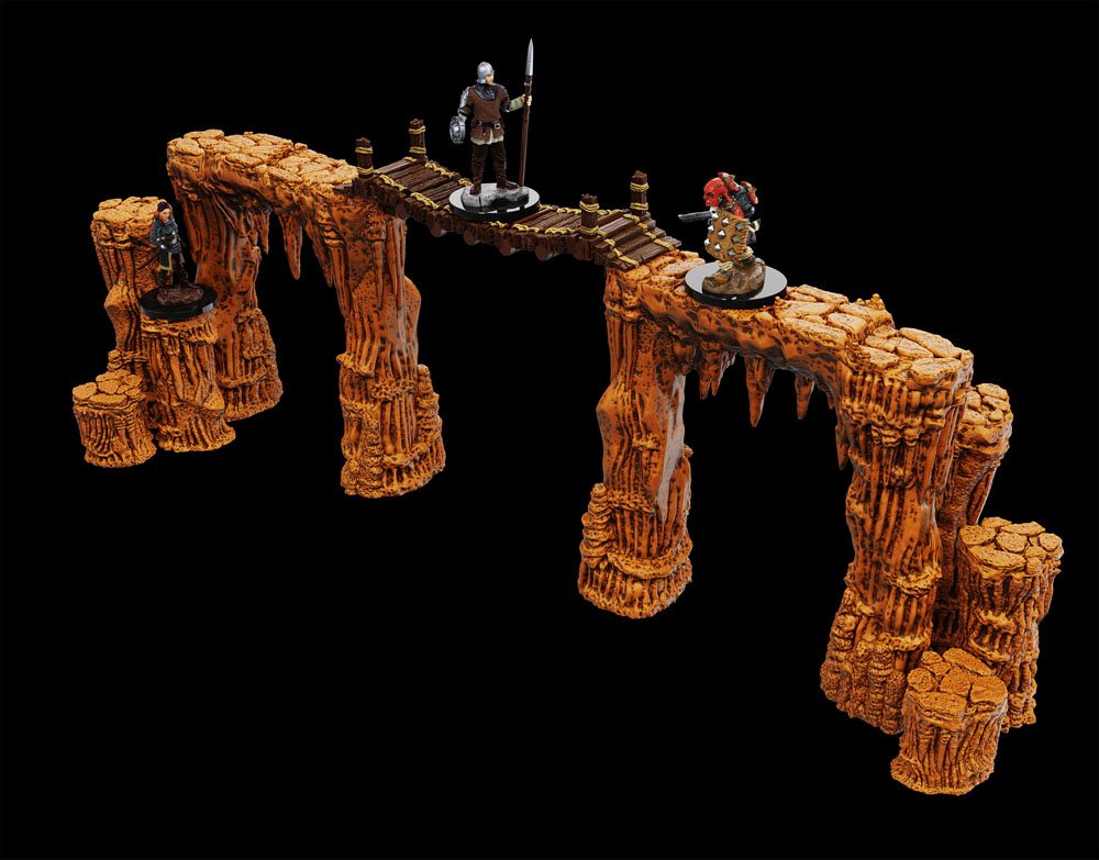 WarLock Tiles Accessory: Dripstone Bridges Image 2
