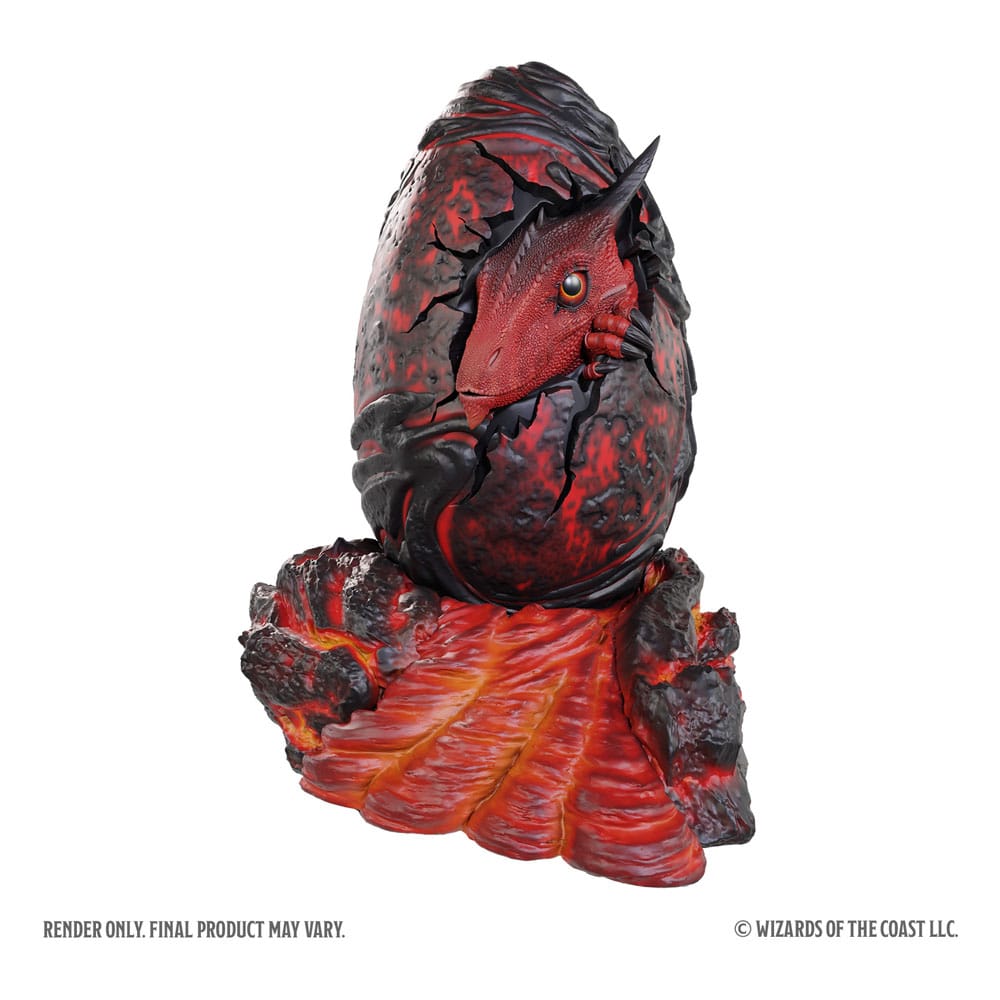 Dungeons & Dragons Replicas of the Realms Statue Red Dragon Egg 13 cm Image 3