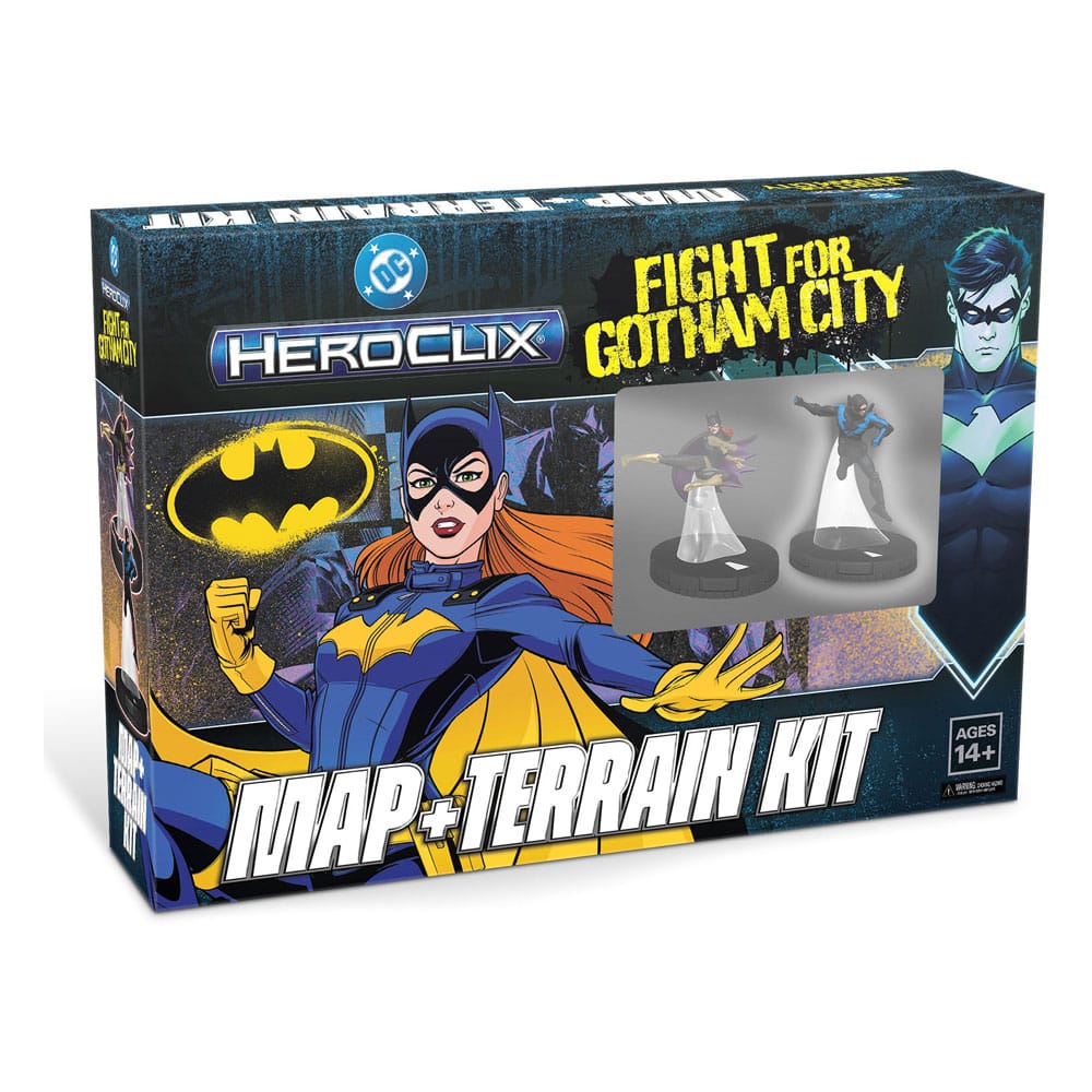 Dc Comics HeroClix: Fight for Gotham City Map and Terrain Kit Image 1