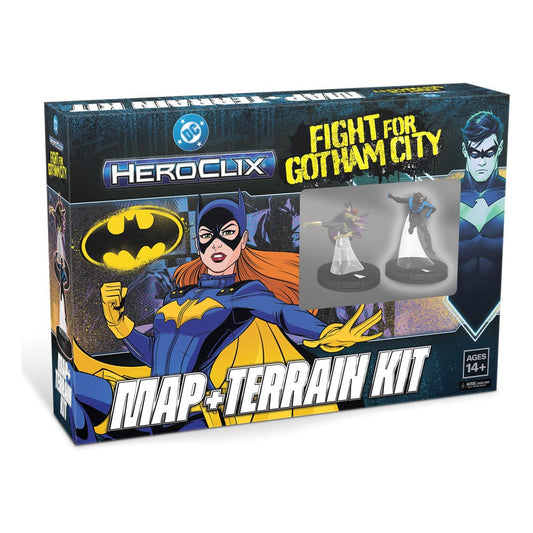 Dc Comics HeroClix: Fight for Gotham City Map and Terrain Kit Image 1