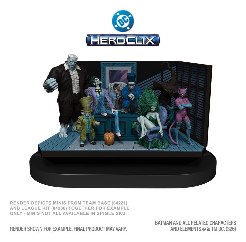 DC HeroClix SwitchClix Minifiguren mit Base The Long Halloween Team Base 23 cm Image 9