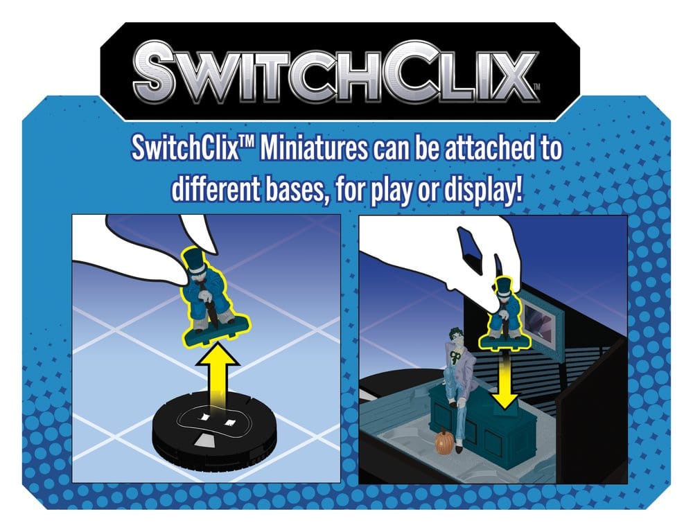 DC HeroClix SwitchClix Minifiguren mit Base The Long Halloween Team Base 23 cm Image 10