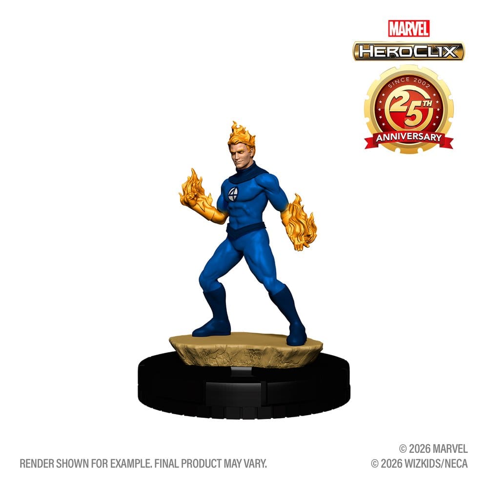 Marvel HeroClix: 25th Anniversary Starter-Set Fantastic Four Image 2