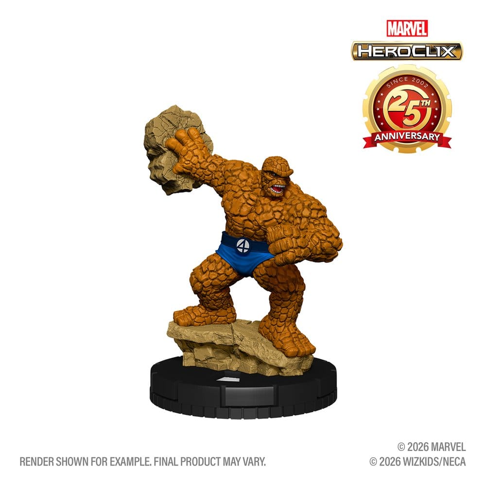Marvel HeroClix: 25th Anniversary Starter-Set Fantastic Four Image 4