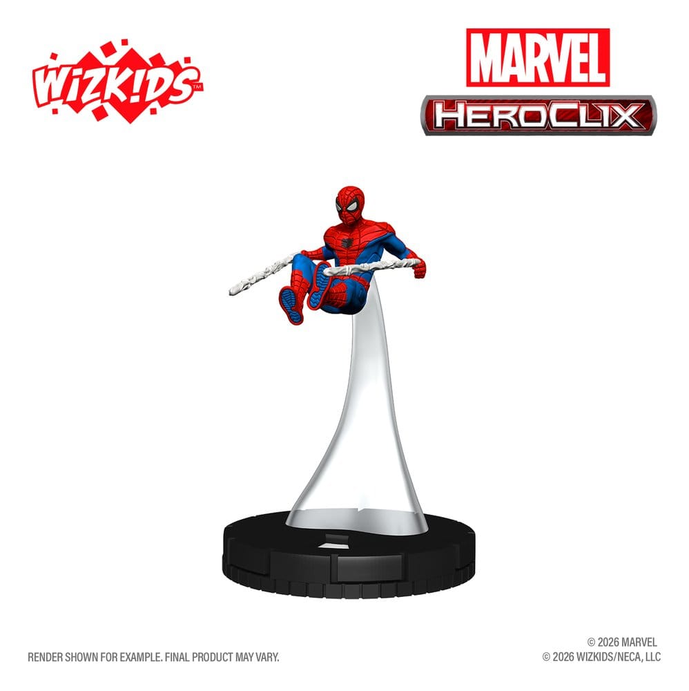Marvel HeroClix Iconix Minifiguren Your Friendly Neighborhood Spider-Man 15 cm Image 3