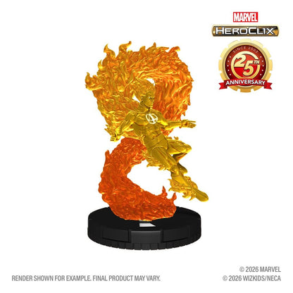 Marvel HeroClix: 25th Anniversary Figur Human Torch 5 cm Image 2