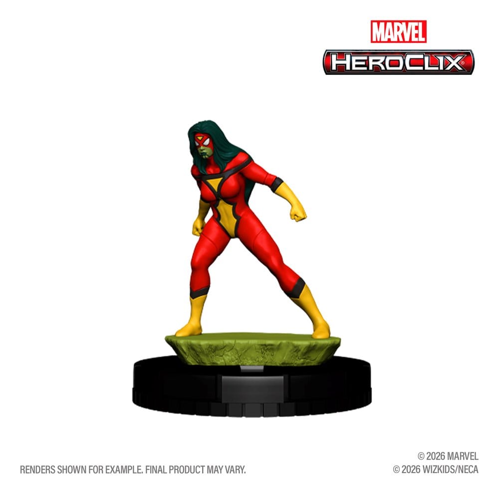 Marvel HeroClix: Secret Wars Figur Skrull Queen Spider-Woman 10 cm Image