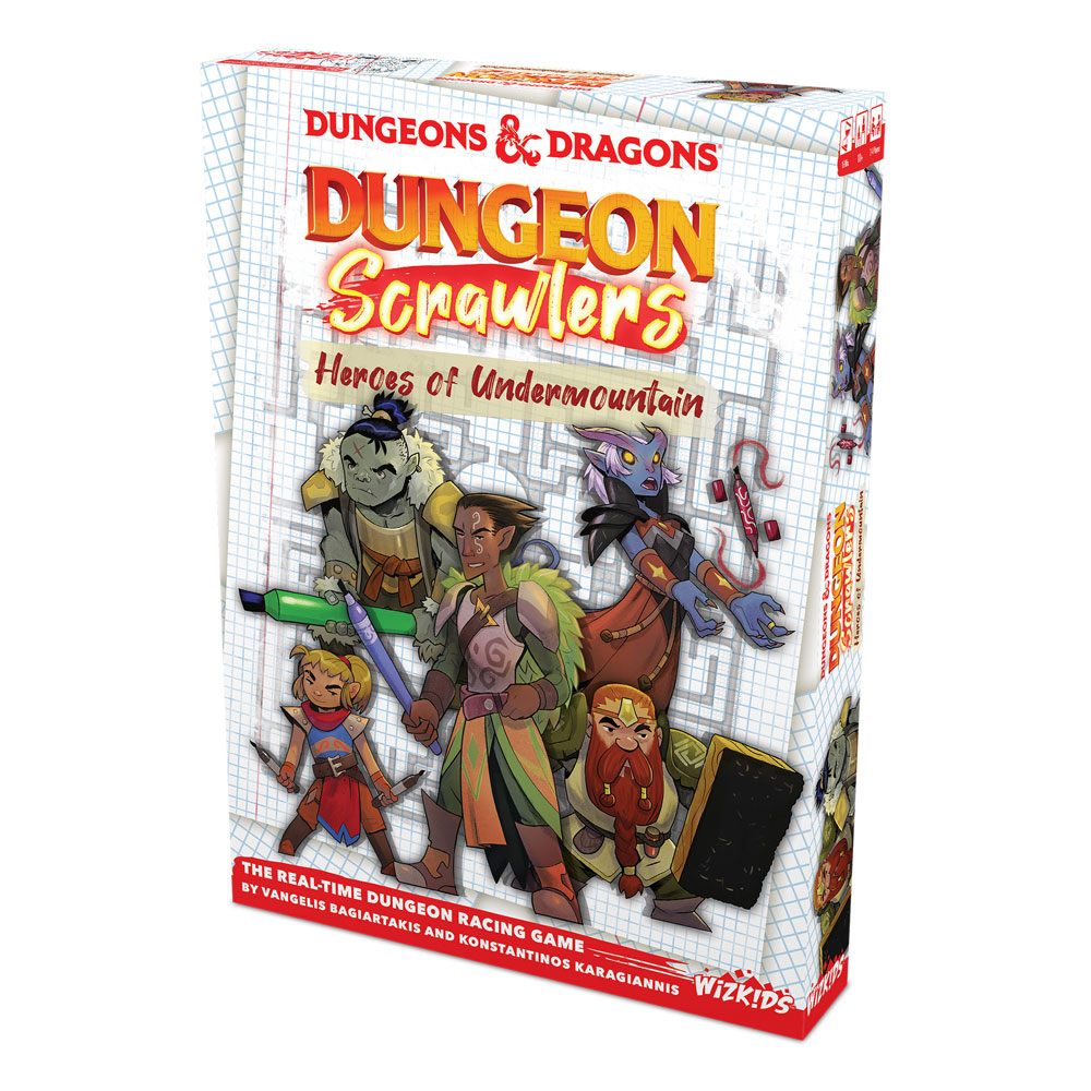 D&D Dungeon Scrawlers: Heroes of Undermountain Brettspiel *Englische Version* Image 1