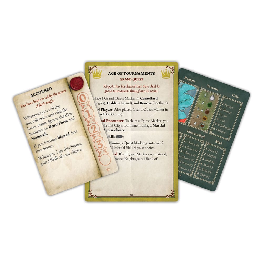 Tales of the Arthurian Knights Brettspiel *Englische Version* Image 8