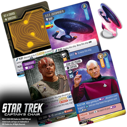 Star Trek: Captain's Chair Kartenspiel *Englische Version* Image 2
