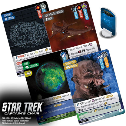 Star Trek: Captain's Chair Kartenspiel *Englische Version* Image 4