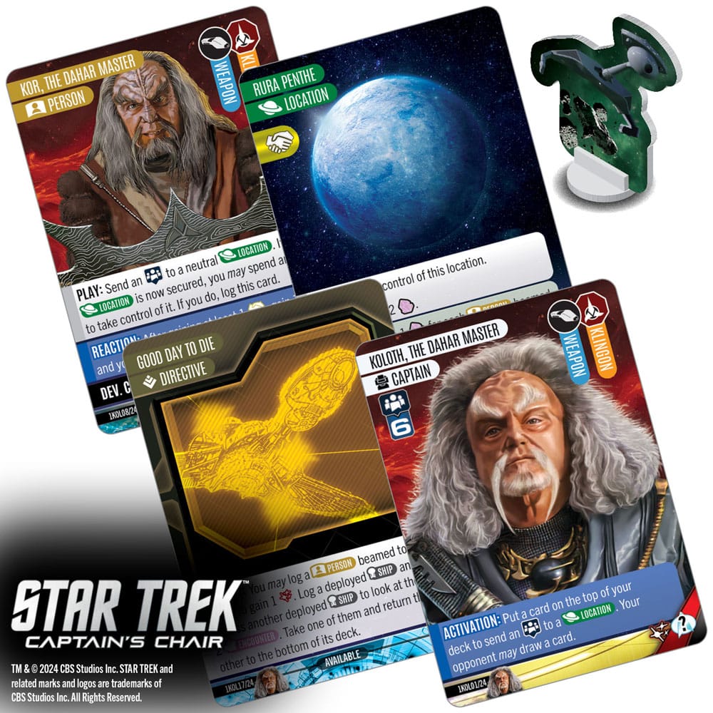 Star Trek: Captain's Chair Kartenspiel *Englische Version* Image 6