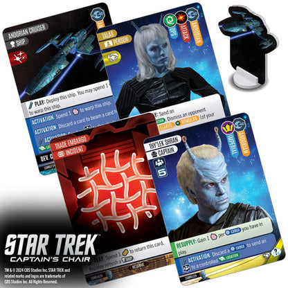 Star Trek: Captain's Chair Kartenspiel *Englische Version* Image 8