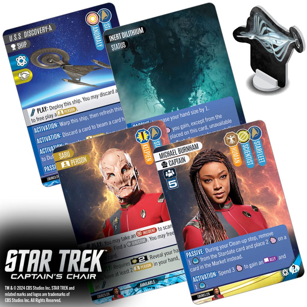 Star Trek: Captain's Chair Kartenspiel *Englische Version* Image 9