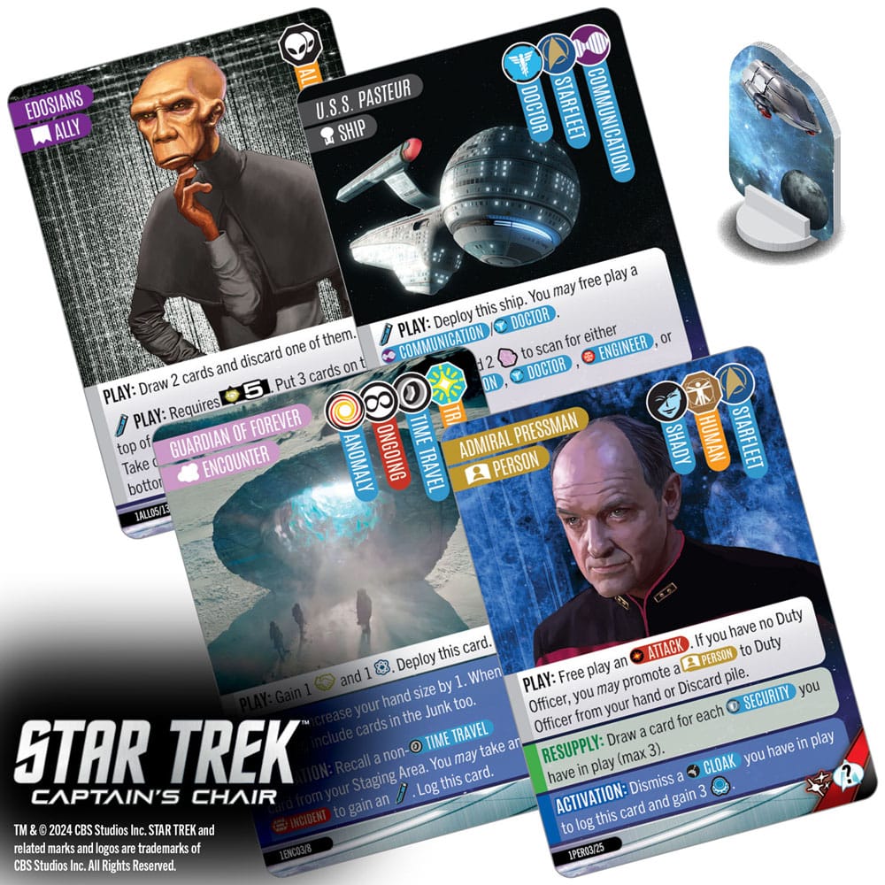 Star Trek: Captain's Chair Kartenspiel *Englische Version* Image 10