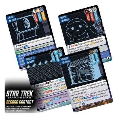 Star Trek: Captain's Chair Kartenspiel Second Contact *Englische Version* Image 7