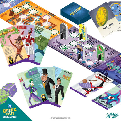 DC Breakout: Arkham Asylum Kartenspiel *Englische Version* Image 4