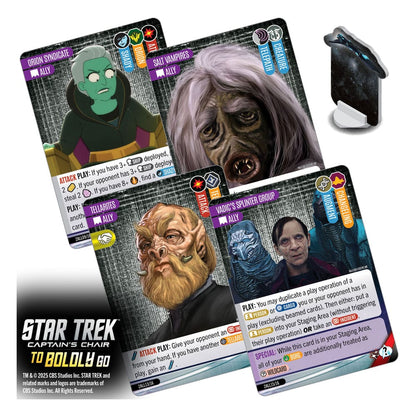 Star Trek: Captain's Chair Kartenspiel To Boldly Go *Englische Version* Image 4