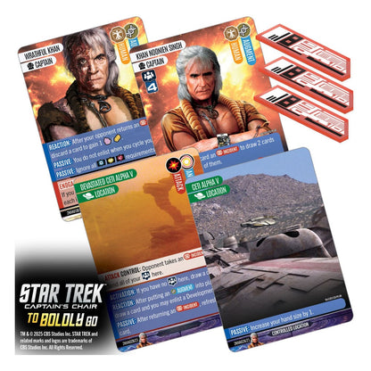 Star Trek: Captain's Chair Kartenspiel To Boldly Go *Englische Version* Image 6