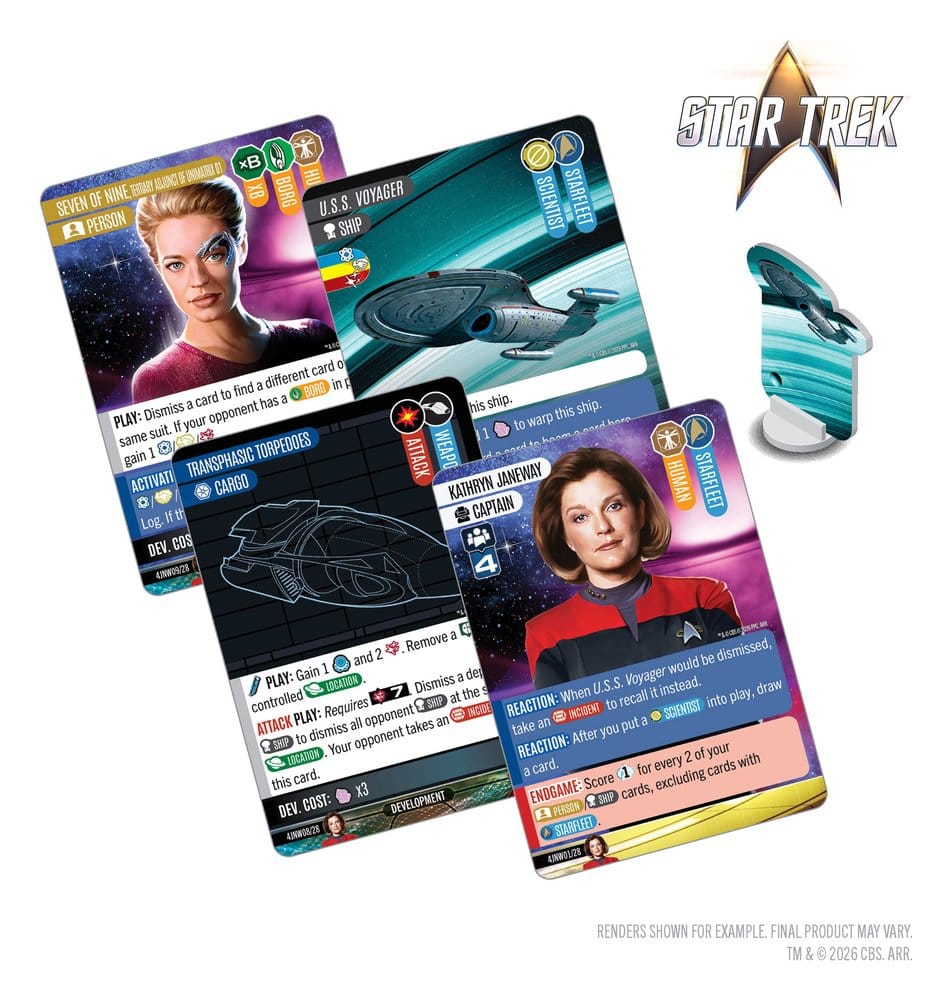 Star Trek: Captain's Chair Kartenspiel: Resistance is Futile *Englische Version* Image 5