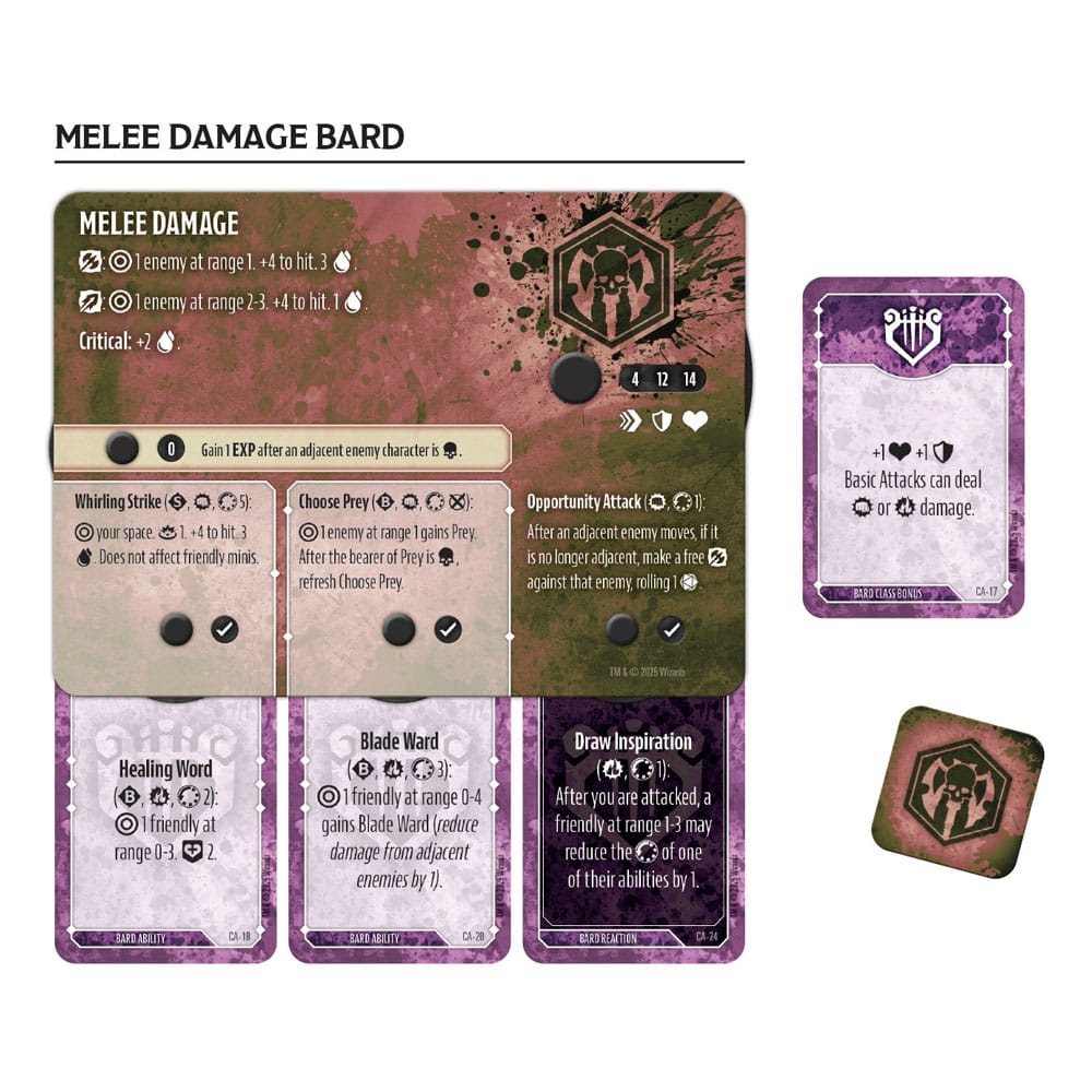 Dungeons & Dragons Spiel-Erweiterung Onslaught Custom Character Kit Expansion *Englische Version* Image 4