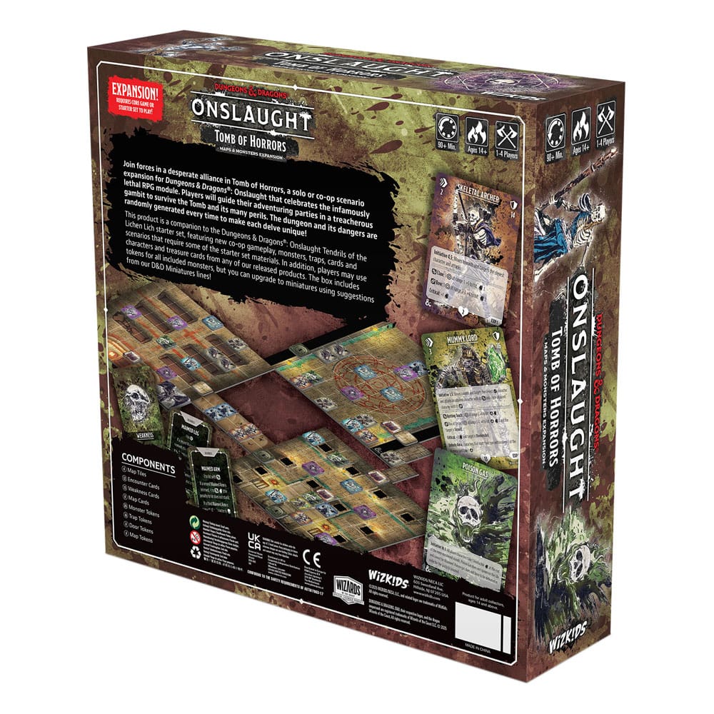 Dungeons & Dragons Spiel-Erweiterung Onslaught Tomb of Horrors - Maps & Monsters Expansion *Englische Version* Image 4