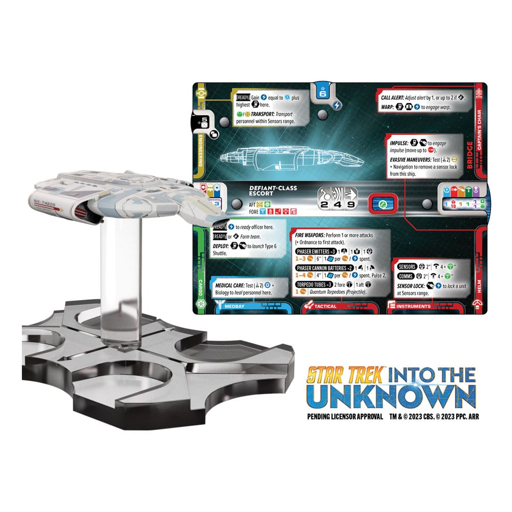 Star Trek: Into the Unknown Miniaturen-Spiel-Erweiterung Federation vs. Dominion Core *Englische Version* Image 9
