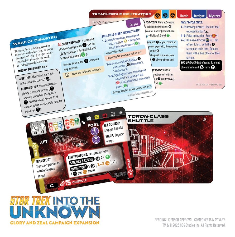 Star Trek: Into the Unknown Miniaturen-Spiel-Erweiterung Glory and Zeal *Englische Version* Image 12