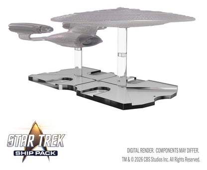 Star Trek Ship Pack Boxed Miniaturen vorbemalt U.S.S. Enterprise - 60th Anniversary Edition 22 cm Image 4