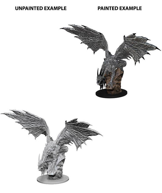 Pathfinder Battles Deep Cuts Miniatur unbemalt Silver Dragon Umkarton (6) Image