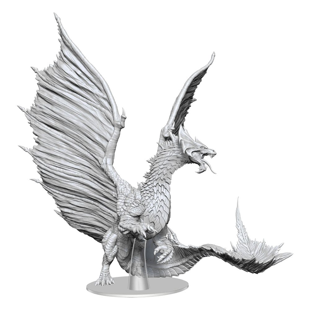 Dungeons & Dragons Frameworks Miniatur-Bausatz Adult Brass Dragon Image 1