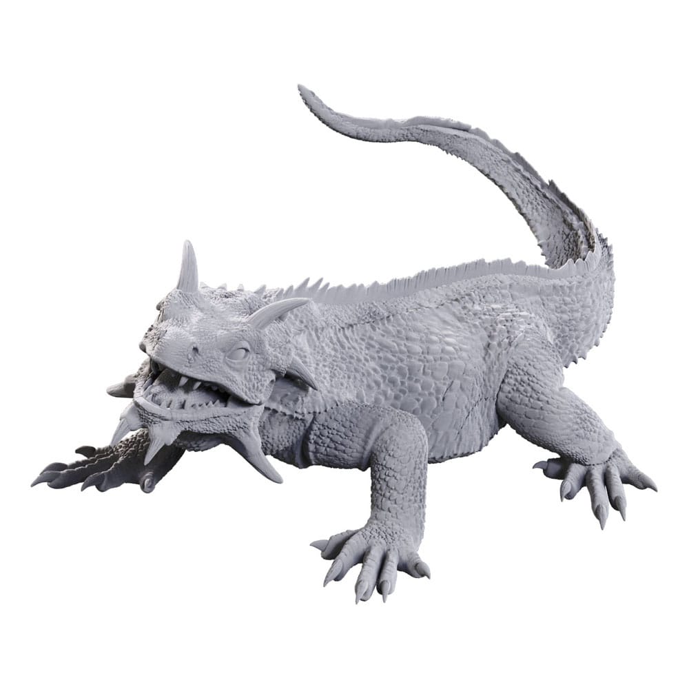 D&D Nolzur's Marvelous Miniatures Miniaturen unbemalt Tortle Druid & Wild Shape Giant Lizard Image 3