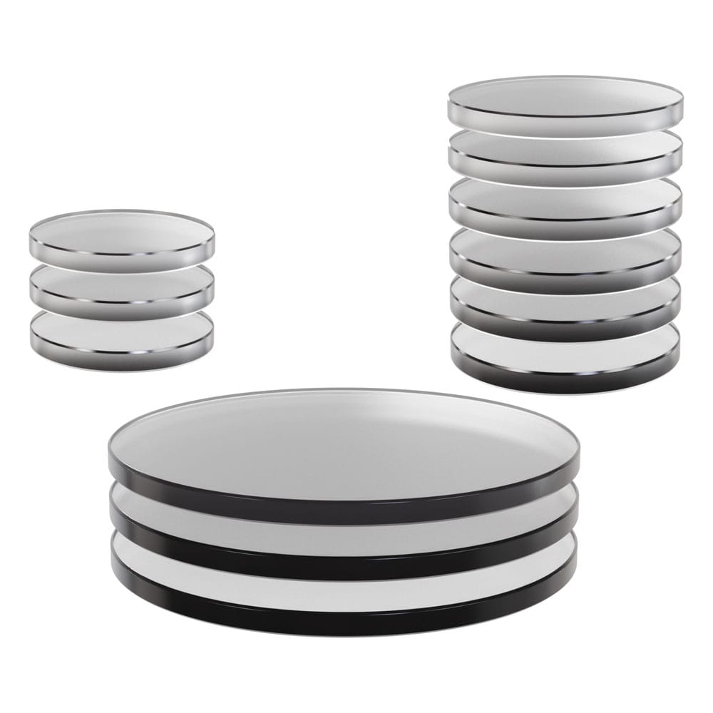 WizKids Deep Cuts Bases für Miniaturen 12er-Pack durchsichtig Image