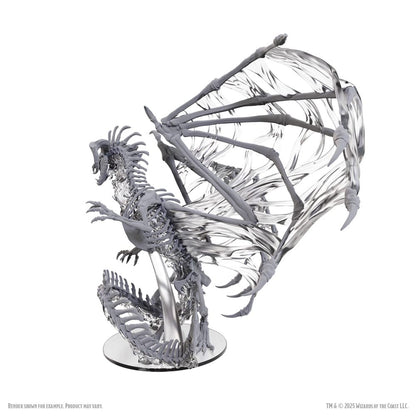 D&D Nolzur's Marvelous Miniatures Miniaturen unbemalt Black Dracolich 30 cm Image 3
