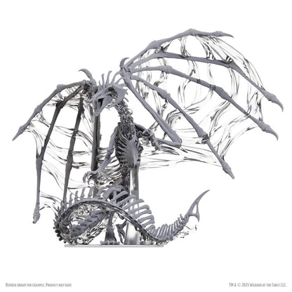 D&D Nolzur's Marvelous Miniatures Miniaturen unbemalt Black Dracolich 30 cm Image 4