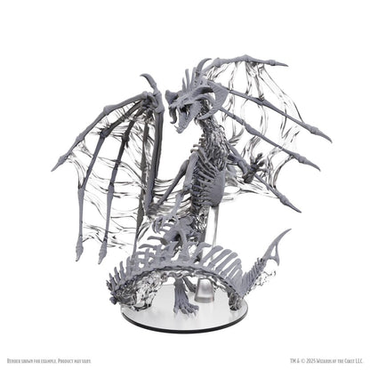 D&D Nolzur's Marvelous Miniatures Miniaturen unbemalt Black Dracolich 30 cm Image 5