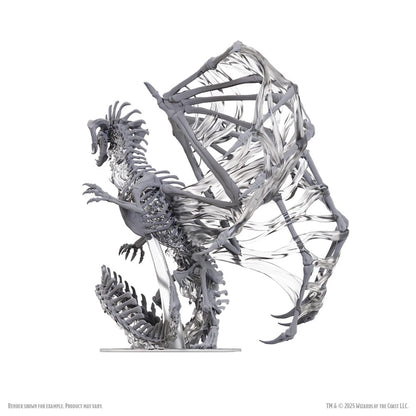 D&D Nolzur's Marvelous Miniatures Miniaturen unbemalt Black Dracolich 30 cm Image 6