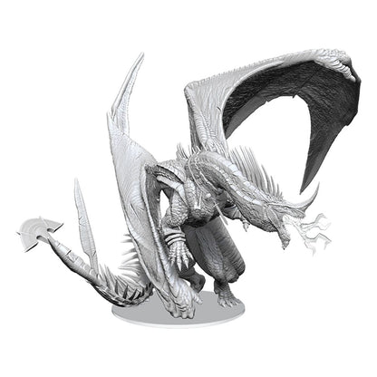 D&D Nolzur's Marvelous Miniatures Miniaturen unbemalt Ancient Blue Dragon 20 cm Image 1