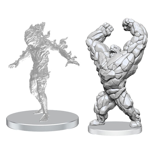 Pathfinder Deep Cuts Miniaturen unbemalt Living Landslide & Living Wildfire Image 1