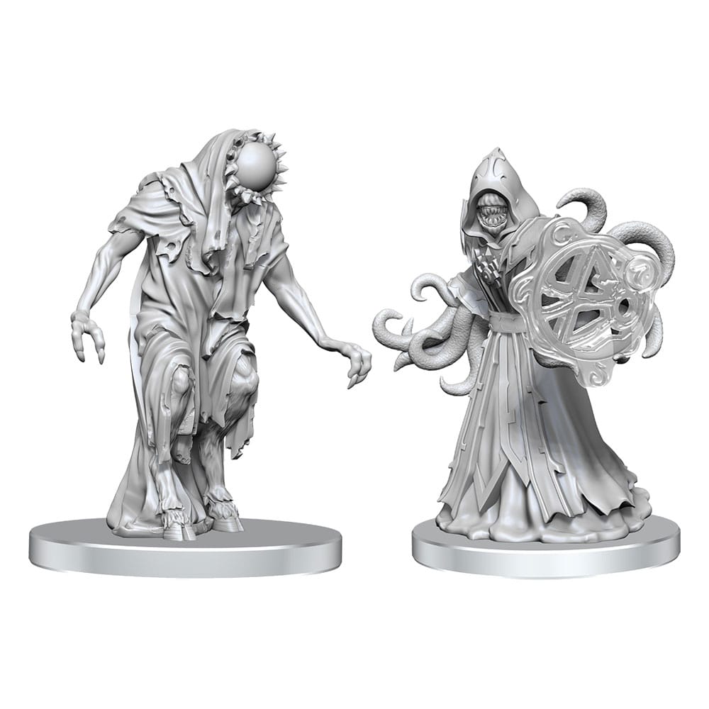 Pathfinder Deep Cuts Miniaturen unbemalt Aghash & Venedaemon (Pact Daemon) Image 1