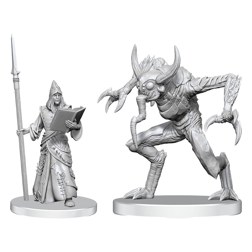 Pathfinder Deep Cuts Miniaturen unbemalt Vloriak (Despoiler Demon) & Demonologist Image 1