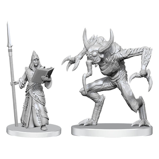Pathfinder Deep Cuts Miniaturen unbemalt Vloriak (Despoiler Demon) & Demonologist Image 1