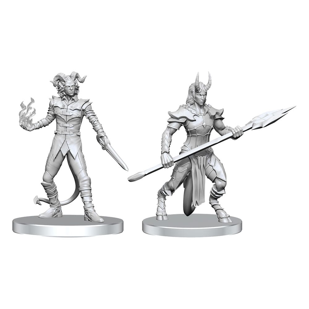 Pathfinder Deep Cuts Miniaturen unbemalt Vordine (Infantry Devil) & Pitborn Rogue Image 1